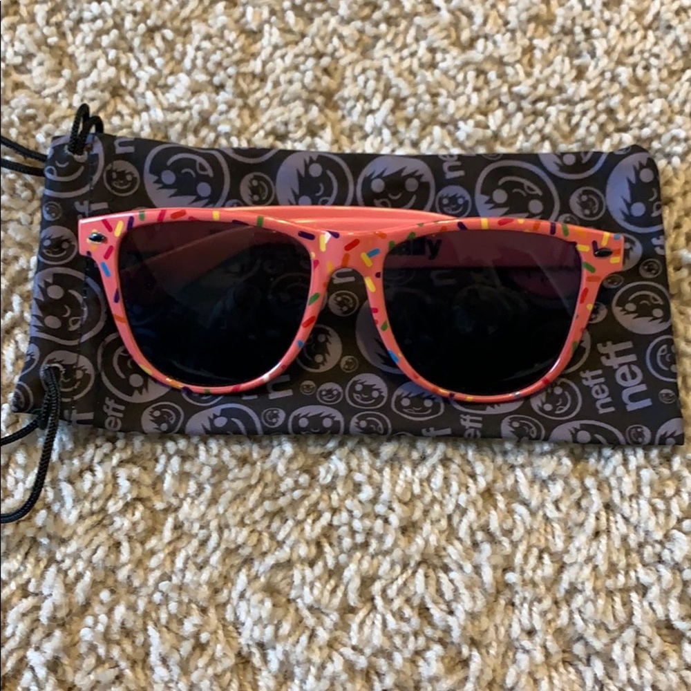 Neff cupcake/ice cream cone sunglasses.